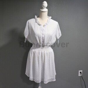 ♡₊˚ 🦢・₊✧ Mini White Dress ♡₊˚ 🦢・₊✧